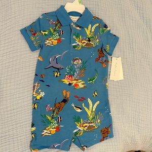 NWT Ralph Lauren Baby Polo Shortall